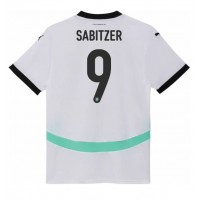 Maglie da calcio Austria Marcel Sabitzer #9 Seconda Maglia Femminile Europei 2024 Manica Corta